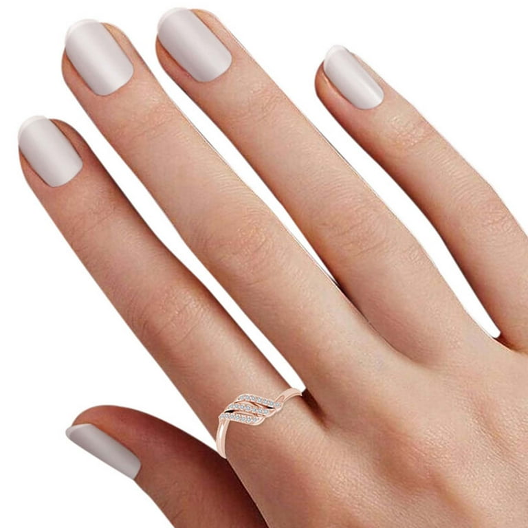Squoval wedding sale ring