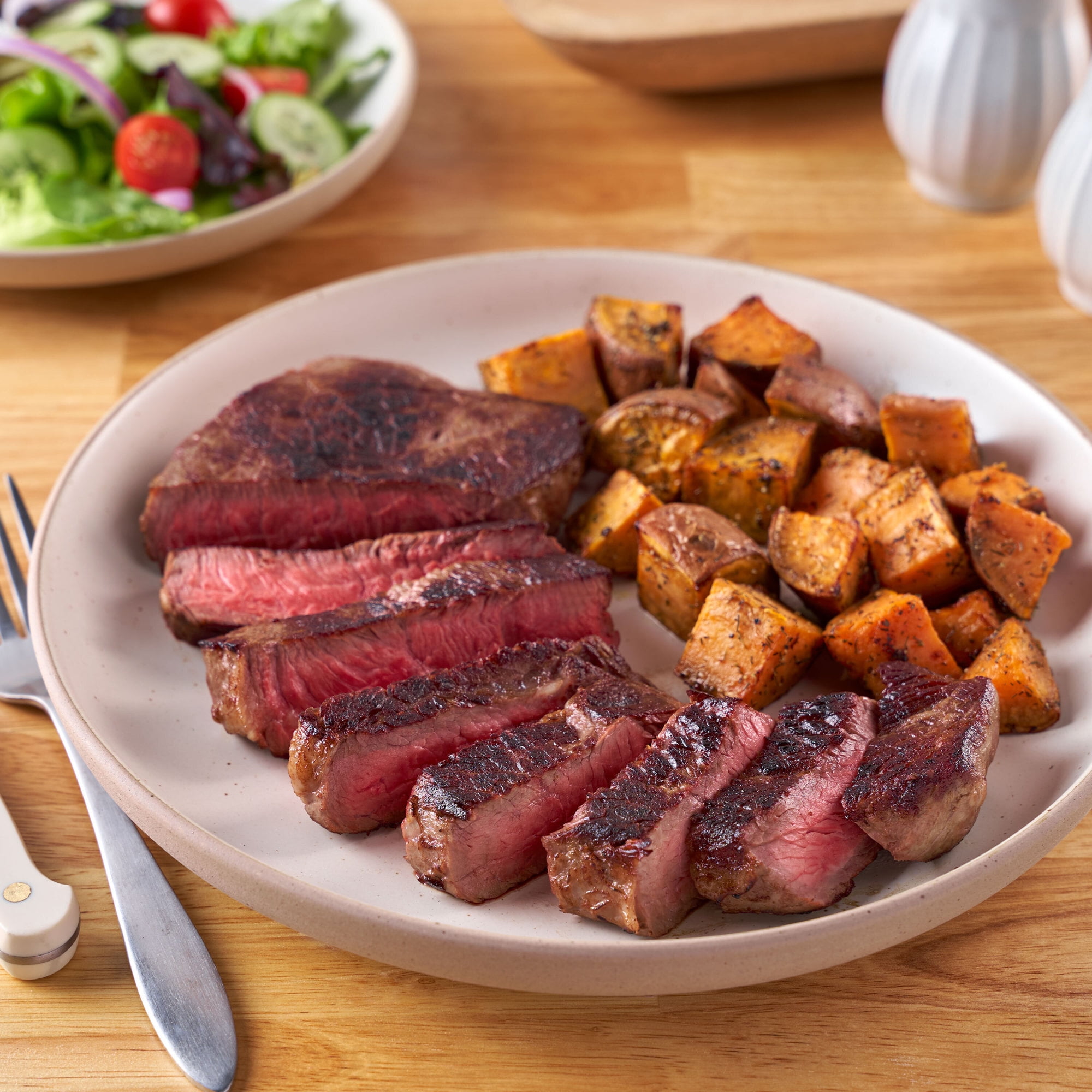 Top Sirloin Steak Choice Angus Beef, 1 per Tray, Fresh, 0.65 - 1.8 lb