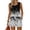 Black, variant on 2 Piece Sets for Women Retro Pattern Sleeveless Tank Top Shirts Shorts Casual Summer Loungewear Shorts Sets