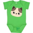 thumbnail image 3 of Inktastic Cute Cat, Little Cat, Cat Head, Brown Cat Boys or Girls Baby Bodysuit, 3 of 5