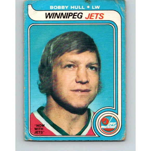 1979-80 O-Pee-Chee #185 Bobby Hull NHL  Winn Jets 10368