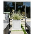 thumbnail image 4 of Veradek Brixton Cube 20 Pouces Jardinière Blanche Blanche, 4 of 9