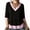 Pink Tops, variant on YGJTJYD Women's Color Block V Neck 3/4 Sleeve Top Relaxed Fit Casual Work Office Everyday Blouse