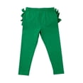 thumbnail image 6 of Rciityk Toddler Little Girls Skirted Leggings Solid Color Elastic Waist Layered Tiered Ruffle Stretch Long Pants, Size 0-8Y, 6 of 6