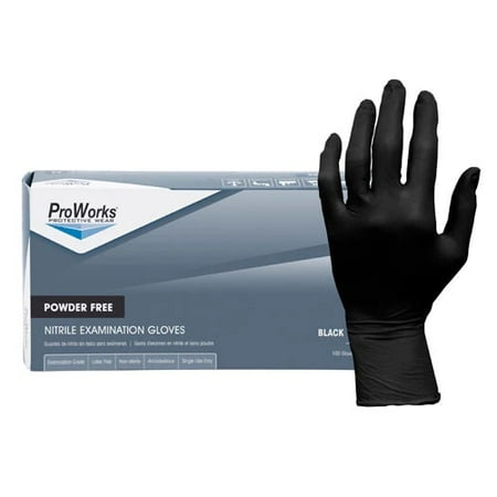 

Black Nitrile Gloves 5mm Thick