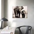 thumbnail image 3 of Nawypu  'Elephant III Sepia' by Debra Van Swearingen, Canvas Wall Art,, 3 of 4