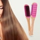 thumbnail image 4 of Cepillo para el cabello, peine, alisador, desenredador, forma roja Colcomx Peine de pelo de doble cara., 4 of 8
