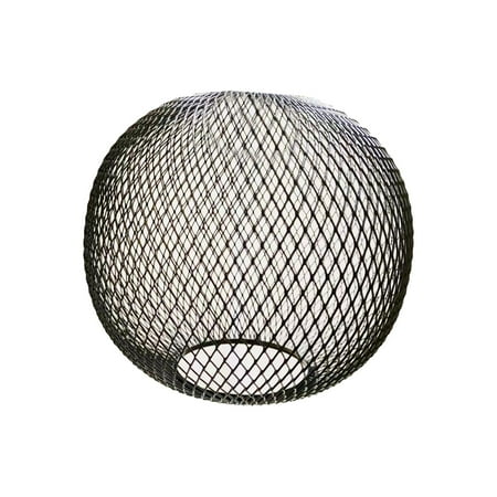 

Pendant Lamp Shade Bulb Guard Hollow Out Hanging Light Cover Ceiling Light Shade Lampshade Fixture for Cafe Hotel Teahouse Bedroom Kitchen black balls Lamp Cover