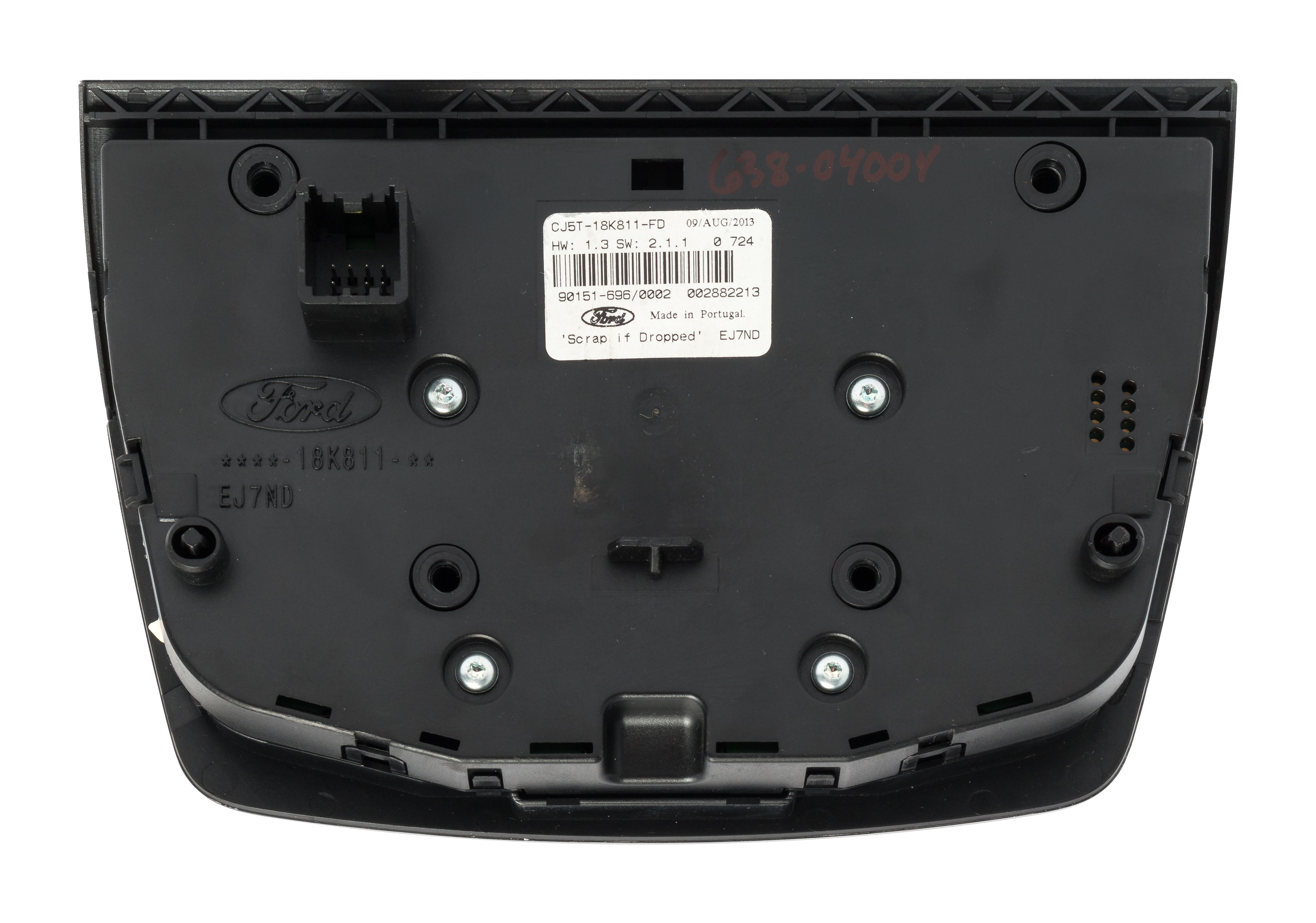Restored 2013-2016 Ford C-Max Escape Sony Radio Audio Control Bezel Panel CJ5T-18K811-FD (Refurbished)