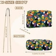 thumbnail image 4 of FORMRS Women Crossbody Purse with Chain Strap Vegan Leather Shoulder Handbag, Colorful Toucans Pattern, 4 of 7
