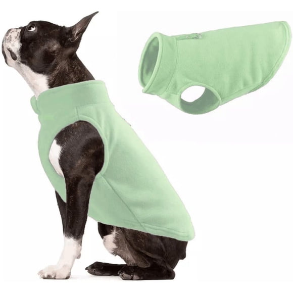 Chaleco polar Jacko & Co para perros, suave y cálido, para pequeños y medianos