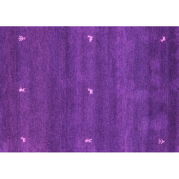 Ahgly Company Indoor Rectangle Abstract Pink Contemporary Area Rugs, 8' x 12'