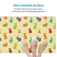 thumbnail image 4 of Cauagu Colorful Rabbit for Large Mouse Pad,XXL Extended Gaming Mouse Mat Long Extended Desk Mat Big Desk Pad Mat(16 x 29.5in) for Work/Game/Office/Home, 4 of 8
