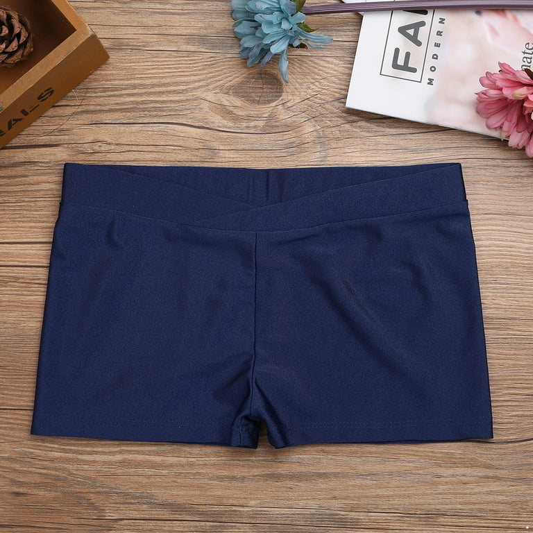 Girls navy running shorts deals