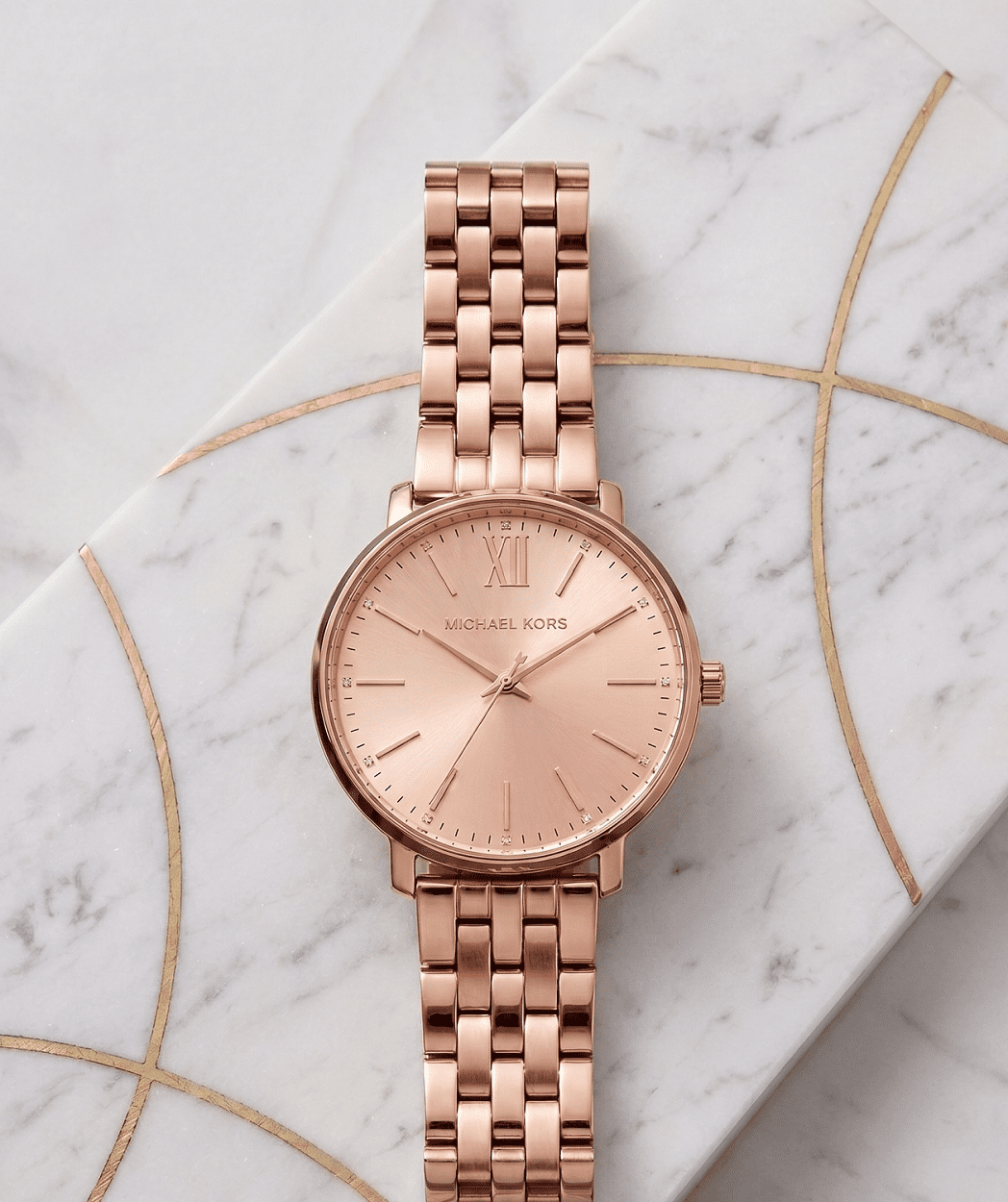 Michael Kors Women's Parker Two-Tone Watch MK5896, 39mm - Walmart.com