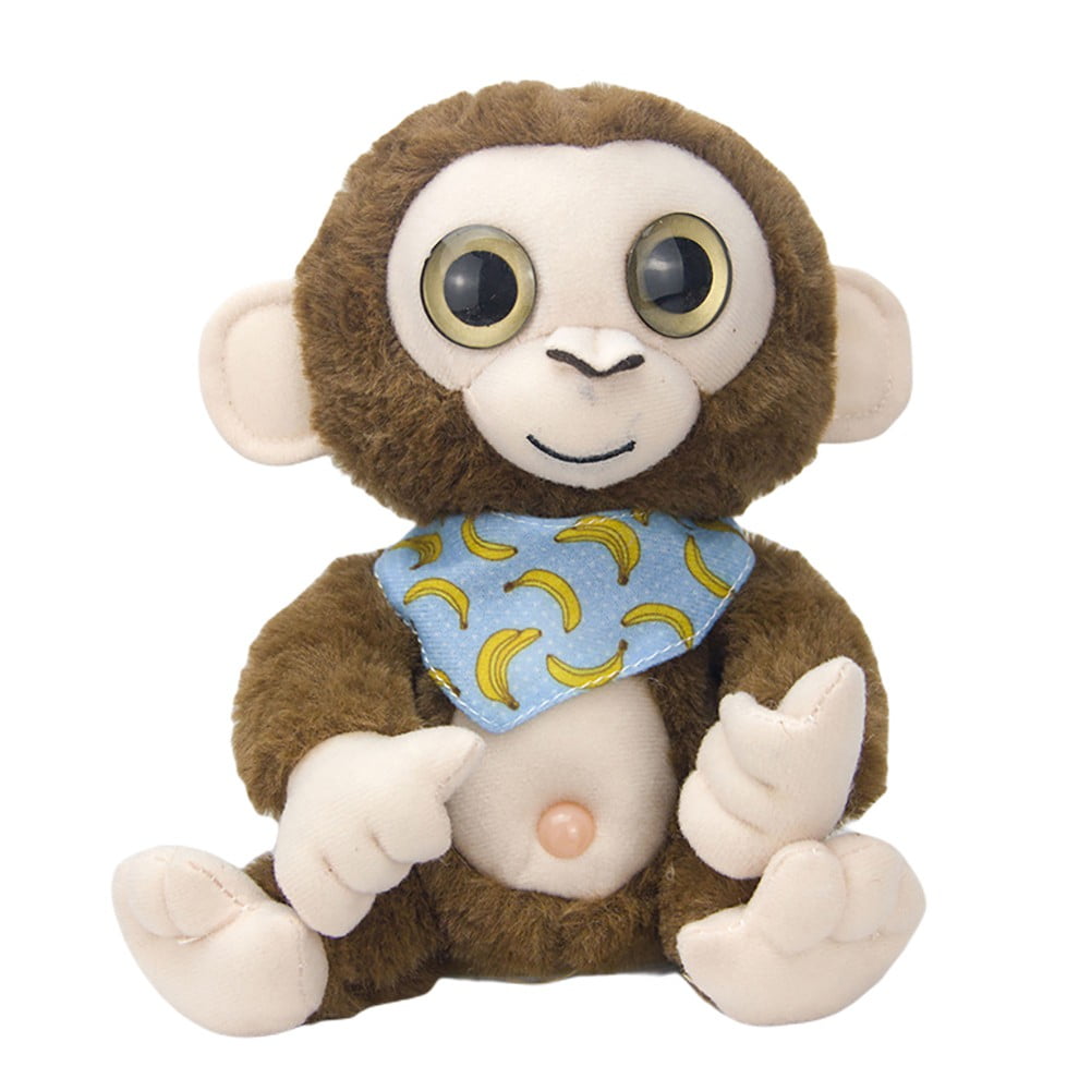 LITMG Talking Monkey Plush Toys, Interactive Stuffed Plush Animal
