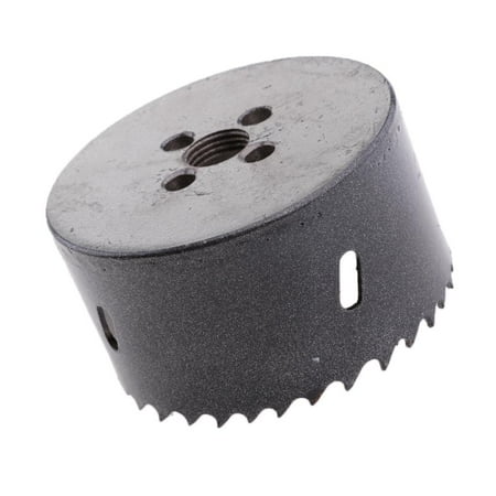 

- 114mm Metal Reamer Drill Bit Set Heavy Duty Concrete Cutter Drills Black 81mm