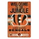Cincinnati Bengals Signe 11x17 Design de Slogan en Bois – image 1 sur 1