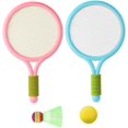 thumbnail image 4 of HAHADAXA Kids Tennis Racket Set Plastic Toddlers Badminton Racquet with Badminton Ball Tennis Ball Racquets, 4 of 7