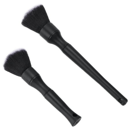 

Car Detailing Brush Stiff Bristles Auto Crevice Brush With Corrosion-Resistant Handle For Bumpers For Exhaust Pipes For Leather Seats