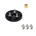 thumbnail image 1 of Kit de Embrague de Volante de Inercia de Metal 4142 4146 3281 para 1/10 Nitro/ Stampede /Jato/ T-/Nitro Negro, 1 of 6