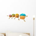thumbnail image 1 of Cupcakes Wall Decal by Wallmonkeys Peel and Stick Graphic (18 in W x 8 in H) WM339688, 1 of 4