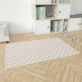 thumbnail image 4 of Checkered Pink Kids Play Mat, 4 of 5