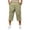 Beige, variant on FRSASU Men's Below Knee Shorts Bermuda Cargo Shorts Baggy Casual Elastic Waist Hiking Pants with Multi-Pockets Khaki