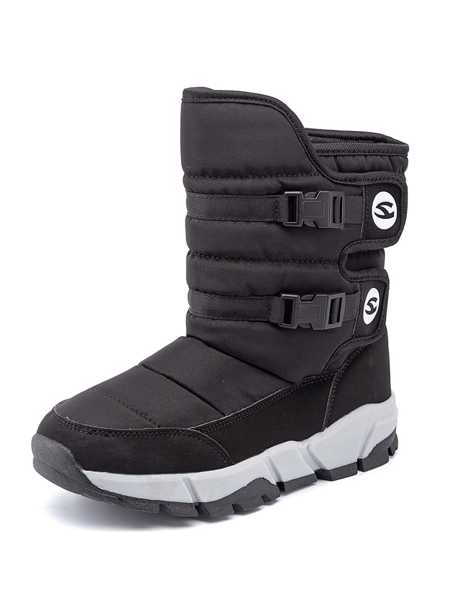 boys black winter boots