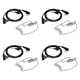 thumbnail image 1 of 4X Auriculares Audifonos de Microfono de Tubo de Aire Acustico Encubierto de 2 para, 1 of 4