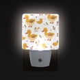thumbnail image 3 of Duck and Leaf Night Light 2 Pack LED Nightlight Plug into Wall Dusk to Dawn Sensor Soft White, 3 of 7