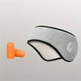 thumbnail image 1 of HLONK Masque de Sommeil Réduction de Bruit Réglable avec Cache-Oreilles Masque Oculaire Confortable Outils de Amélioration du Sommeil Matériaux Insonorisants Matériaux Doux Adaptés aux Dormeurs Légers Good Holida, 1 of 7