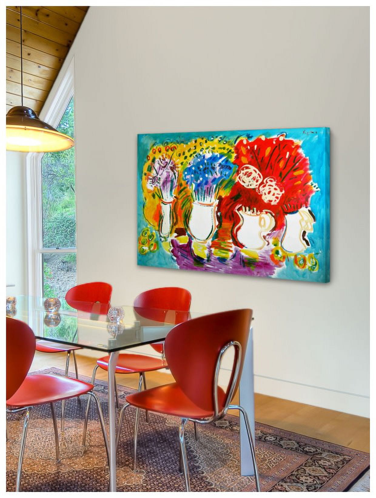 Marmont Hill "Mixed Bouquets" by Wayne Ensrud Painting Print on Canvas