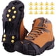 thumbnail image 1 of Clavos para zapatos, garras para zapatos, crampones para zapatos en invierno con un paquete de 15 clavos de nieve de repuesto, 1 of 7