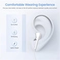 thumbnail image 4 of Auriculares Ealitak con certificación Apple MFi con micrófono para iPhone, 4 of 9