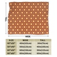 thumbnail image 3 of KLL Fleece Blanket Plush Throw Blanket 60s and 70s Aesthetic ,Soft Fuzzy Cozy Flannel Blanket for Couch Sofa Bed.(50"x40" ), 3 of 7