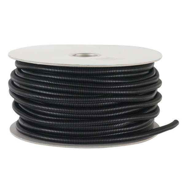 Drossbach Inc. 3/8 in. Dia. x 200 ft. L Black Plastic Flex Tube