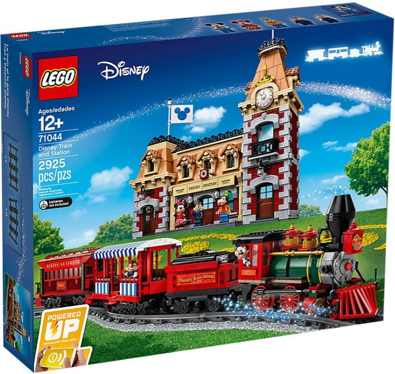 svovl gødning Melankoli LEGO Disney Train and Station 71044 Building Set (2925 Pieces) - Walmart.com