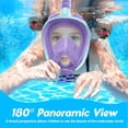 thumbnail image 2 of Greatever Snorkeling Gear for Kids,Ideal Gifts of Kids Snorkel Mask,Full Face Snorkel Mask Kids with Camera Mount,Safe Breathing for Enchanting Travel, 2 of 6