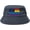 C1836, variant on Pride Rainbow LGBT Flag of Indiana Bucket Hat for Women Men Outdoor Sun Hat Summer Beach Travel Fishing Cap