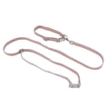 thumbnail image 4 of ZOUSSIQI Dog Collar and Leash Set Adjustable Polyester Cotton Pet Collar and Traction Rope for Dog WalkingPink M CW1111#155, 4 of 13