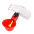 thumbnail image 4 of 4PCS Water Drinking Cups Chicken Waterer Automatic Poultry Drinkers, 4 of 11