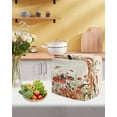 thumbnail image 5 of Vintage Spring Floral Stand Mixer Dust Cover with Storage Pocket & Handles, Summer Botanical Red Fits All Tilt Head & Bowl Lift Kitchen Appliance Cover Organizer Bag Accessories, 4.5-5 Quart, 5 of 6