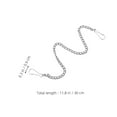 thumbnail image 2 of BESTYASH 8pcs Hanging Pot Chain Silver Adjustable Length Chain for Shops Restaurants Exhibitions, 2 of 8