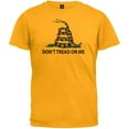thumbnail image 1 of Don't Tread On Me Gadsden Flag Gold T-Shirt, 1 of 1