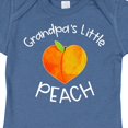 thumbnail image 4 of Inktastic Grandpa's Little Peach Cute Peach Heart Boys or Girls Baby Bodysuit, 4 of 5