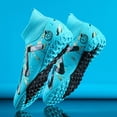 thumbnail image 5 of OnyxTrek Soccer Cleats for Unisex, Turf Soccer Shoes Youth AG/TF Training Cleats | Blue TF, 12 Men, 5 of 6