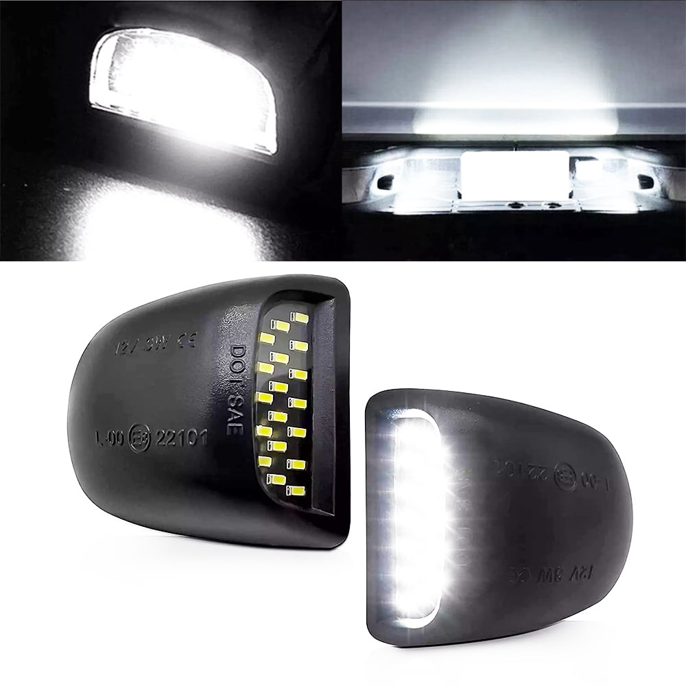 Pack of 2 LED License Plate Light Assembly Fit for GMC Yukon 2000-2006 Plug and Play