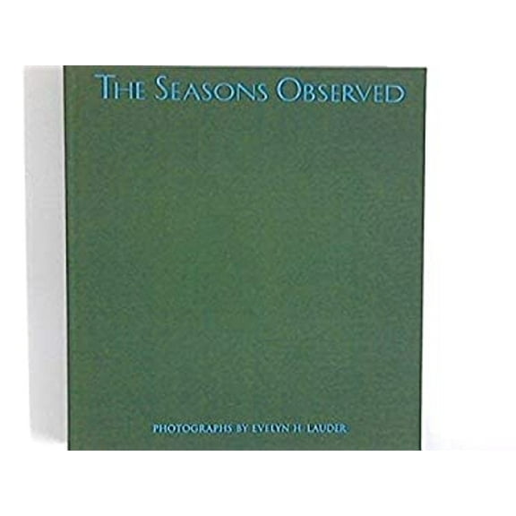 Pre-Owned Seasons Observed (Hardcover) 0810944553 9780810944558
