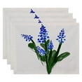 thumbnail image 2 of Simply Daisy, 18 x 14 inch, Bluebell Placemat (set of 4), Red, 2 of 2